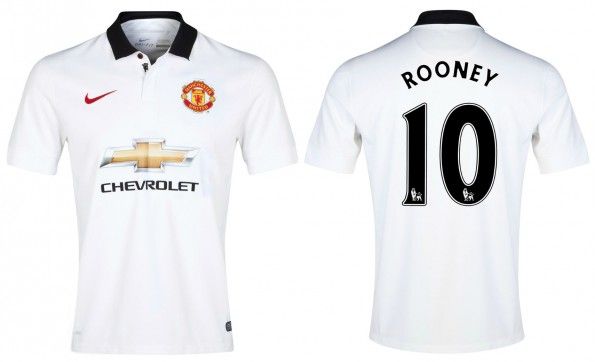 Seconda maglia Manchester United 2014-2015 Rooney