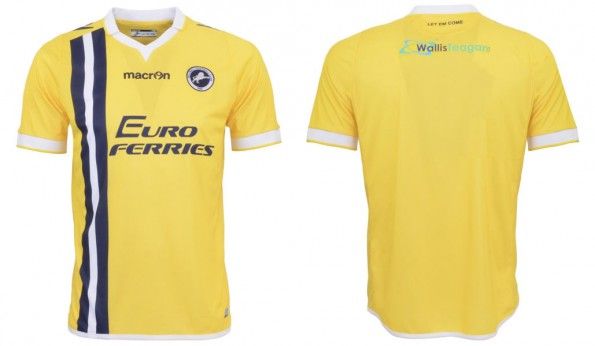 Seconda maglia Millwall 2014-2015
