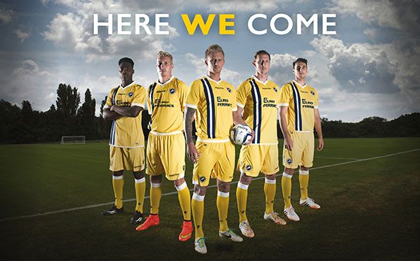 Millwall away kit 2014-2015