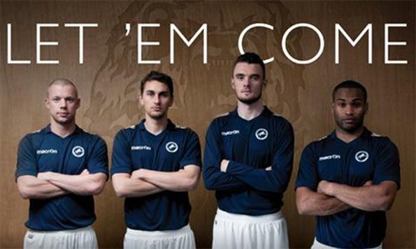 Millwall home kit 2014-15