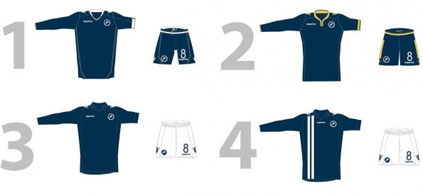 Millwall FC kit vote 2014-15