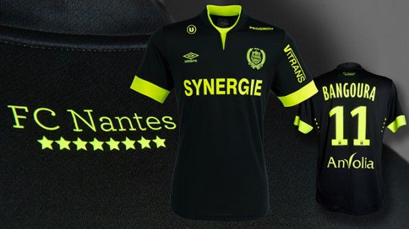 Seconda maglia Nantes 2014-2015