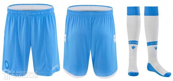 Pantaloncini calzettoni Napoli third 2014-15