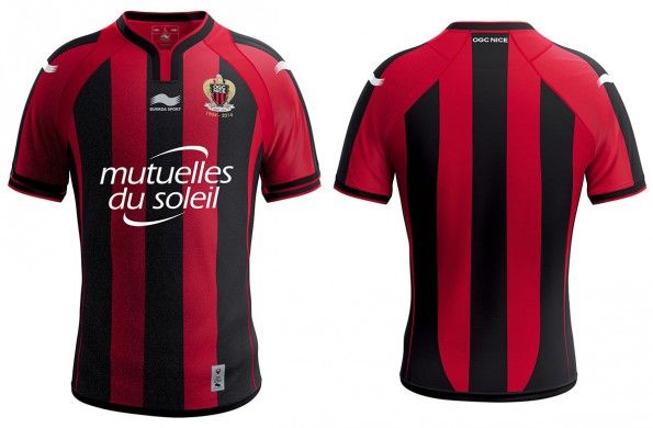 Maglia Nizza 2014-2015 home