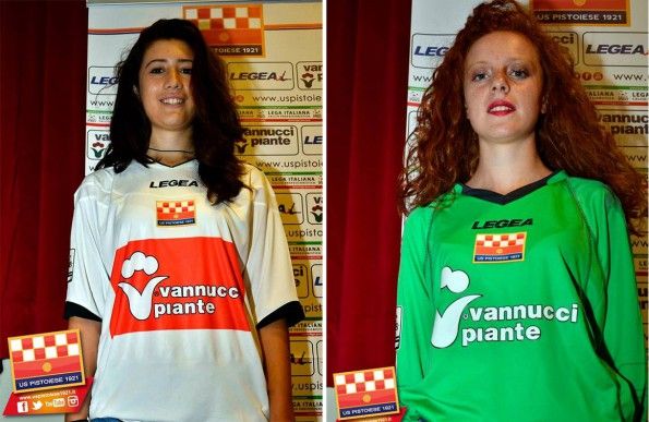 Pistoiese maglia away e portiere 2014-15