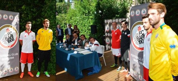 Maglia portiere Bari gialla 2014-15