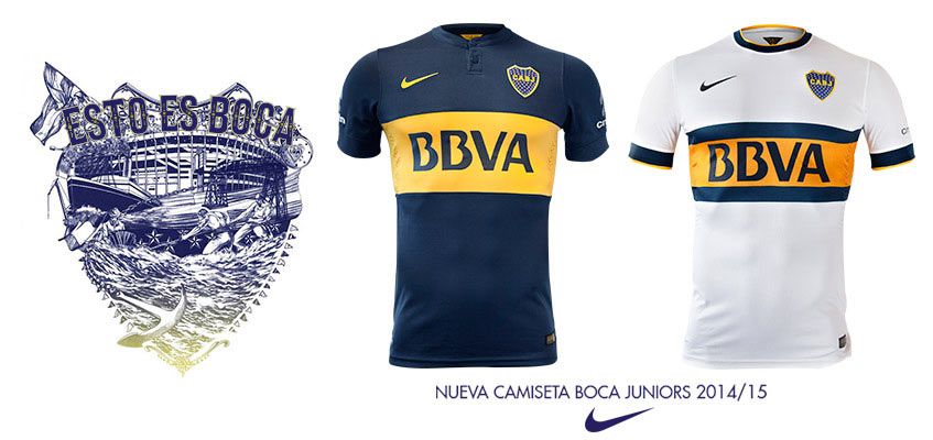 Presentazione maglie Boca Juniors 2014-2015