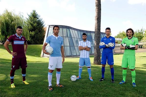 Presentazione kit Lazio 2014-15