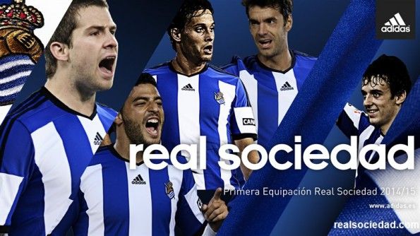 Prima Maglia Real Sociedad 2014-2015