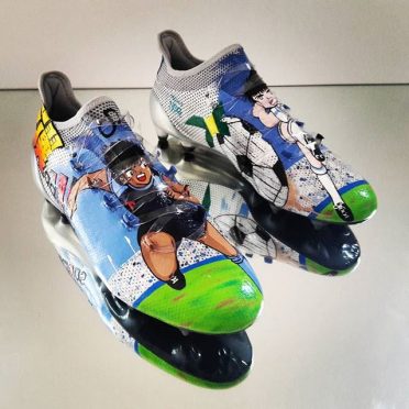 Scarpe di Holly e Benji realizzate da Navarro