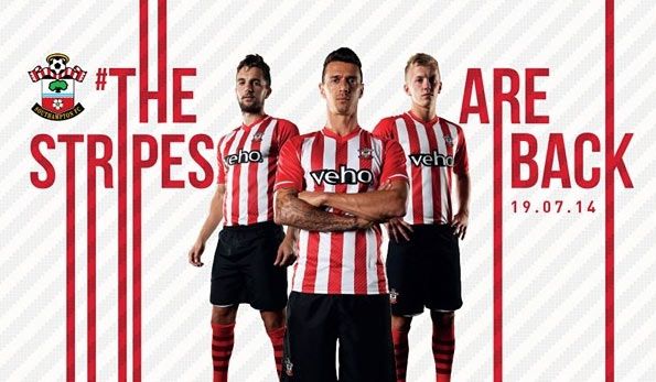 Southampton kit Home 2014-2015