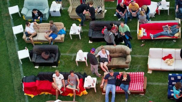 Union Berlin, tifosi, divani