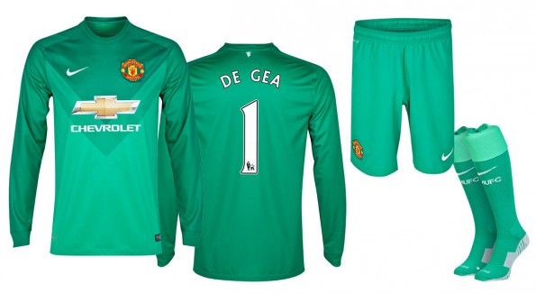 Maglia portiere Manchester United 2014-15 verde