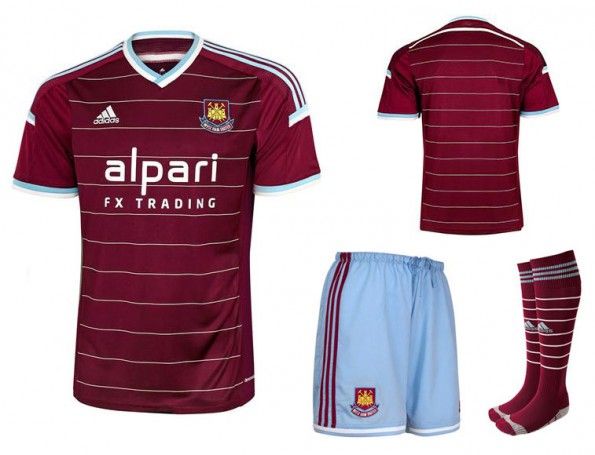 Maglia West Ham home 2014-2015
