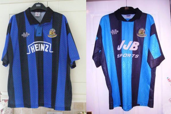 Wigan kit home 1993-1995