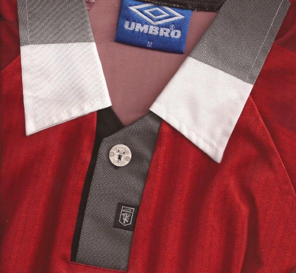 Colletto maglia 1996-1998 Manchester United