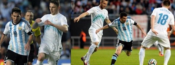 Match Slovenia-Argentina 2014