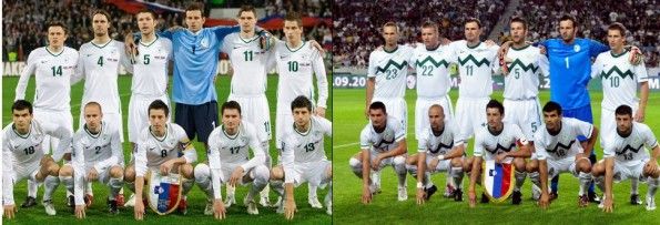 Maglia bianco-verde Slovenia