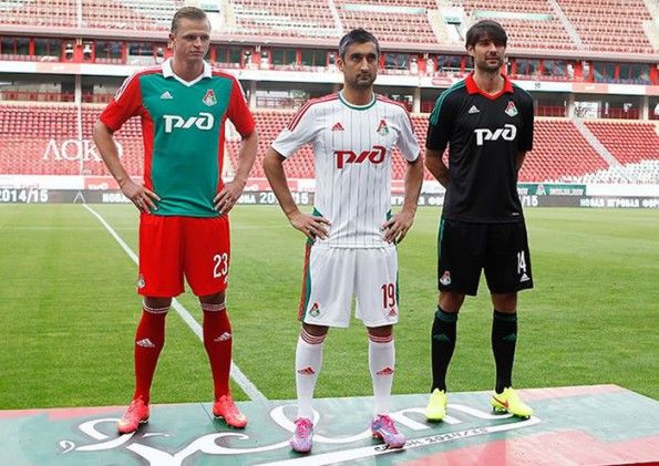 Presentazione maglie Lokomotiv Mosca 2014-2015
