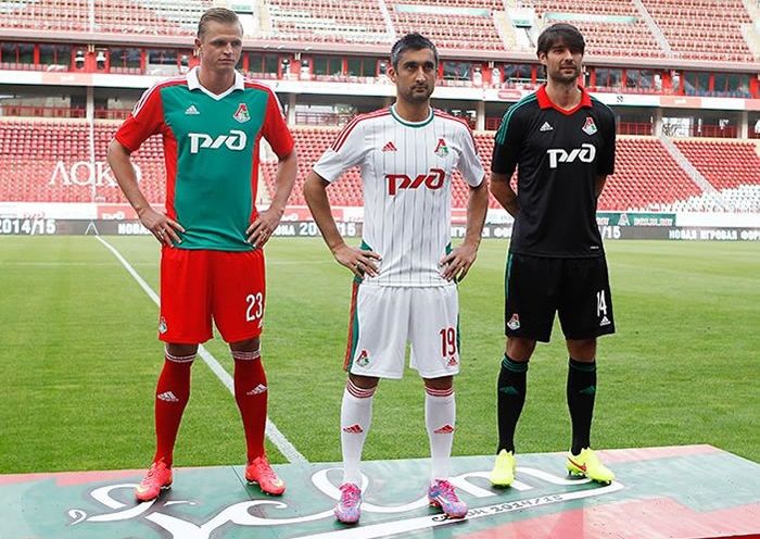 Presentazione maglie Lokomotiv Mosca 2014-2015