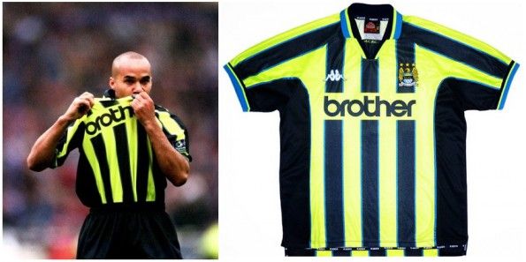 Maglia trasferta Manchester City 1999 Kappa
