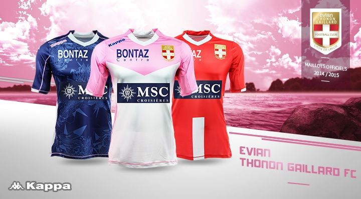 Maglie Evian TG 2014-2015 Kappa