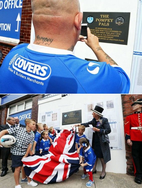 Omaggio Pompey Pals Portsmouth