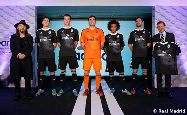 Real Madrid terza maglia 2014 2015 presentazione