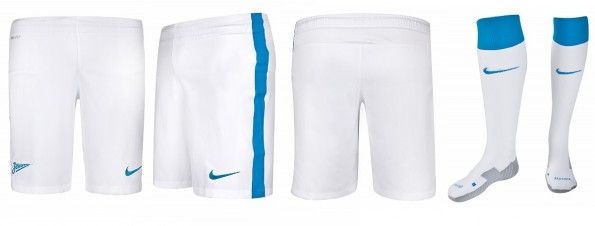 Pantaloncini calze Zenit away 2014-15
