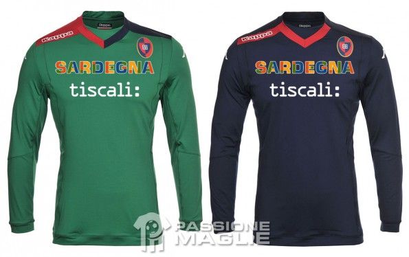 Maglie portiere Cagliari 2014-2015 Kappa