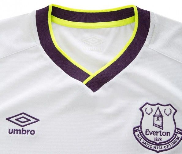 Colletto terza maglia Everton 2014-15