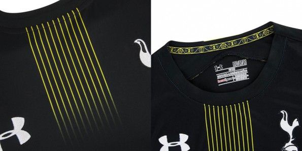Colletto seconda maglia Tottenham 2014-2015