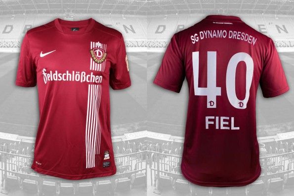 Seconda maglia Dinamo Dresda 2014-2015