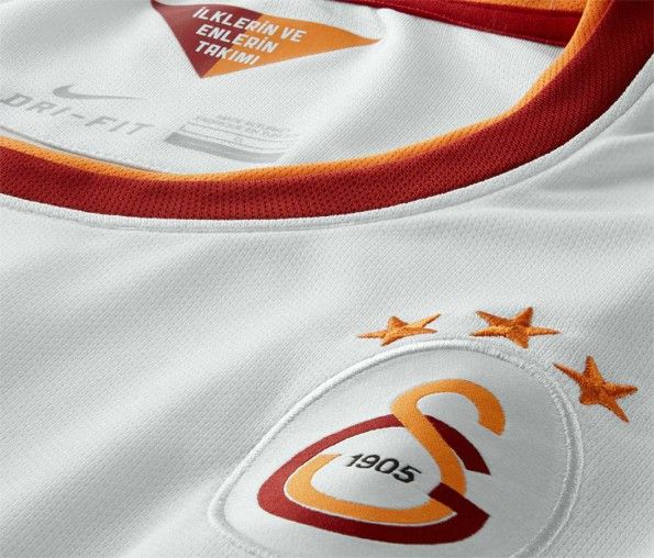 Colletto maglia trasferta Galatasaray 2014-2015