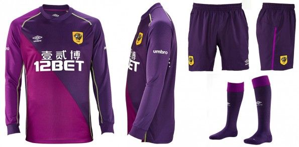 Maglia Portiere Hull City viola 2014-2015
