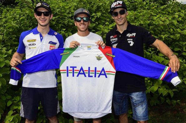 Magliazzurra 2014, divisa Italia mondiali Motocross