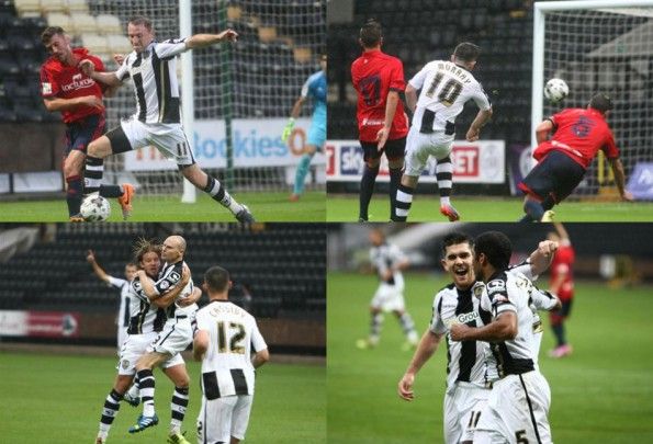 Kit Notts County home 2014-2015