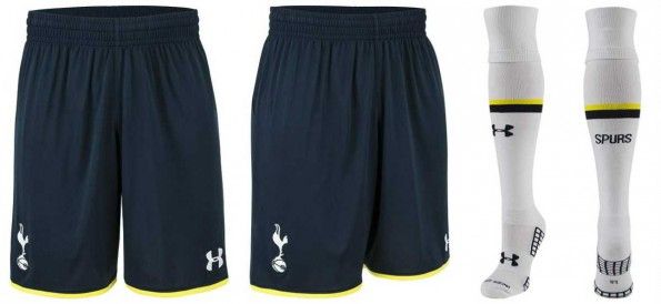Pantaloncini calze Tottenham home kit 2014-15