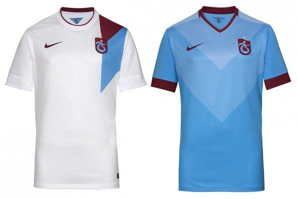 Trabzonspor seconda e terza maglia 2014-2015