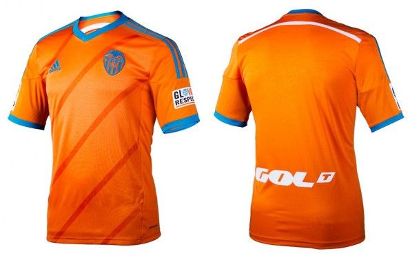 Seconda maglia Valencia 2014-2015