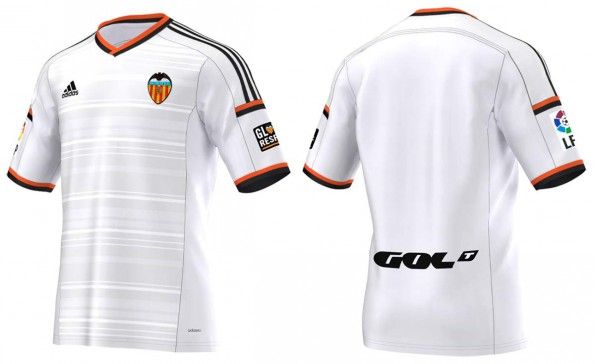 Maglia Valencia home 2014-2015