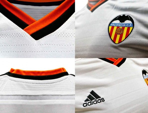 Dettagli prima maglia Valencia 2014-15