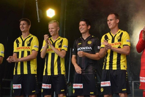 Presentazione maglie Young Boys 2014-2015