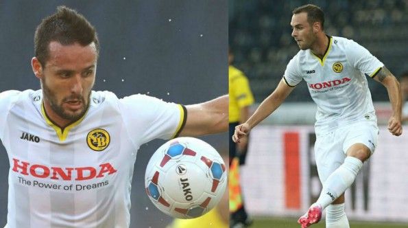 Terza maglia Young Boys 2014-2015 bianca