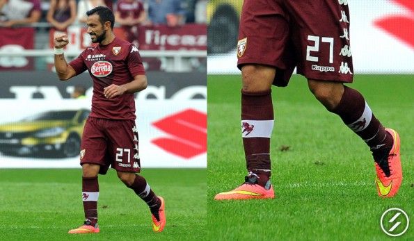 Quagliarella scarpe Hypervenom WC14