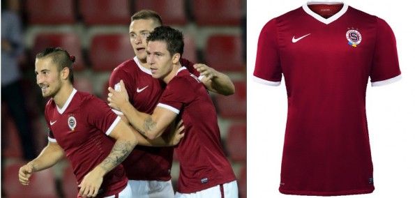 Maglia Sparta Praga 2014-15 Nike