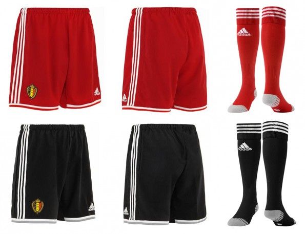 Belgio pantaloncini calze adidas 2014-15