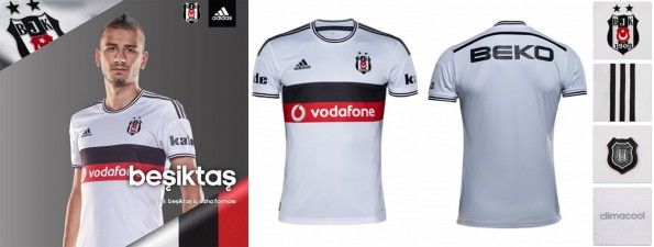 Prima maglia Besiktas 2014-2015