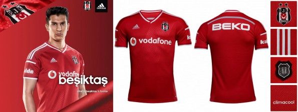 Terza maglia Besiktas 2014-2015