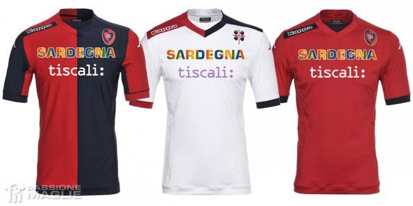 Maglie Cagliari Calcio 2014-2015 Kappa